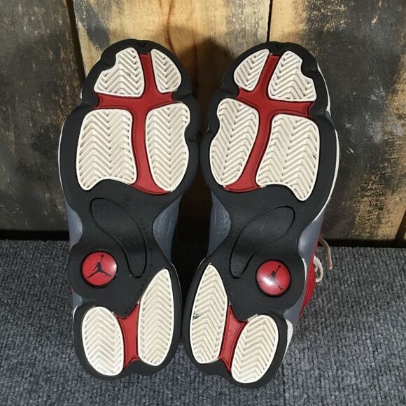 Nike Air Jordan 13 Retro PS Gym Red Flint sneakers kids size 3Y - Picture 7 of 9